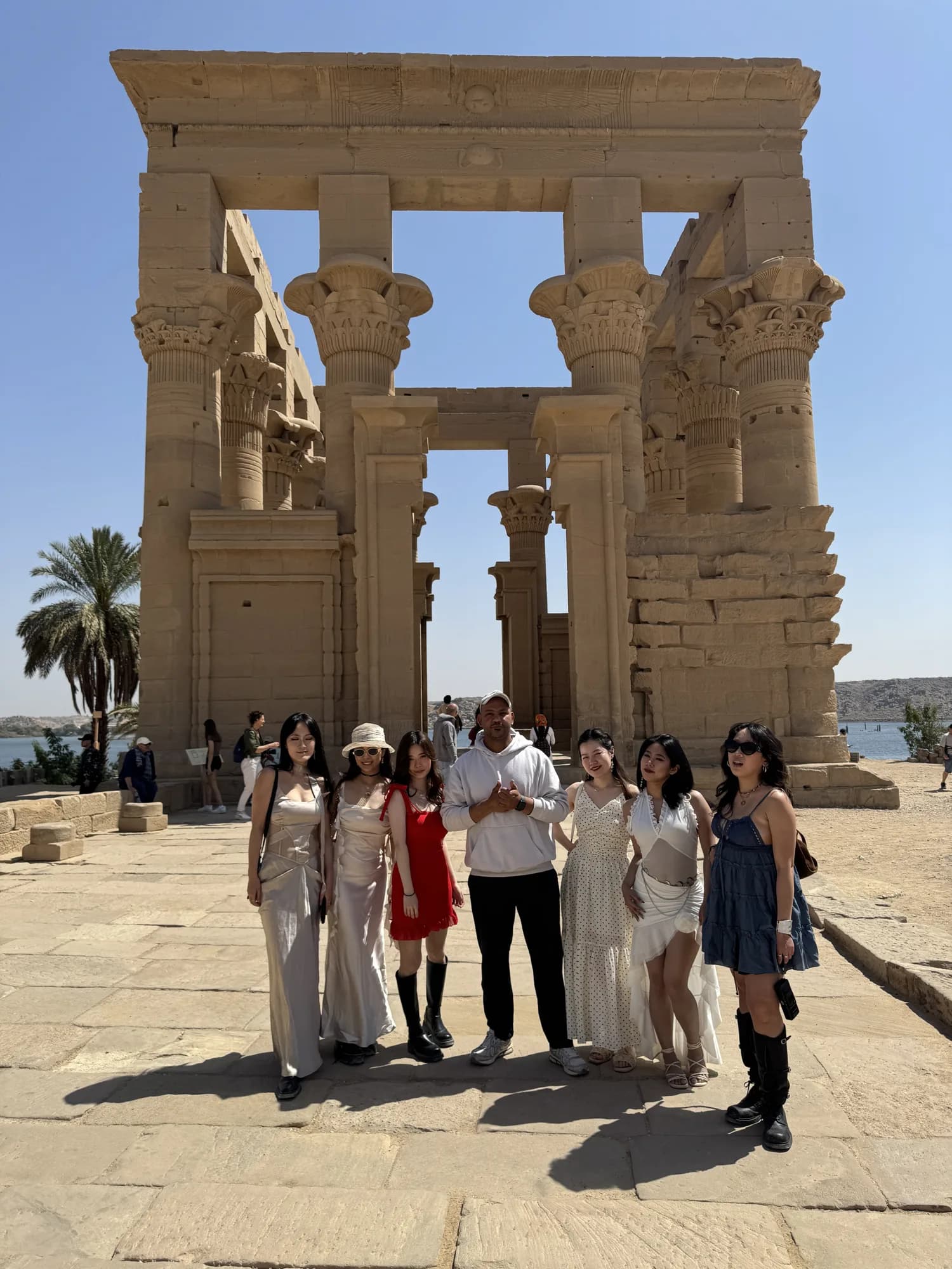 Voyageurs en Égypte accompagnés par Osiris Secret Travel